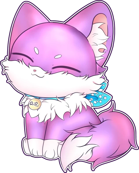 AiRi, a pink fluffy mascot